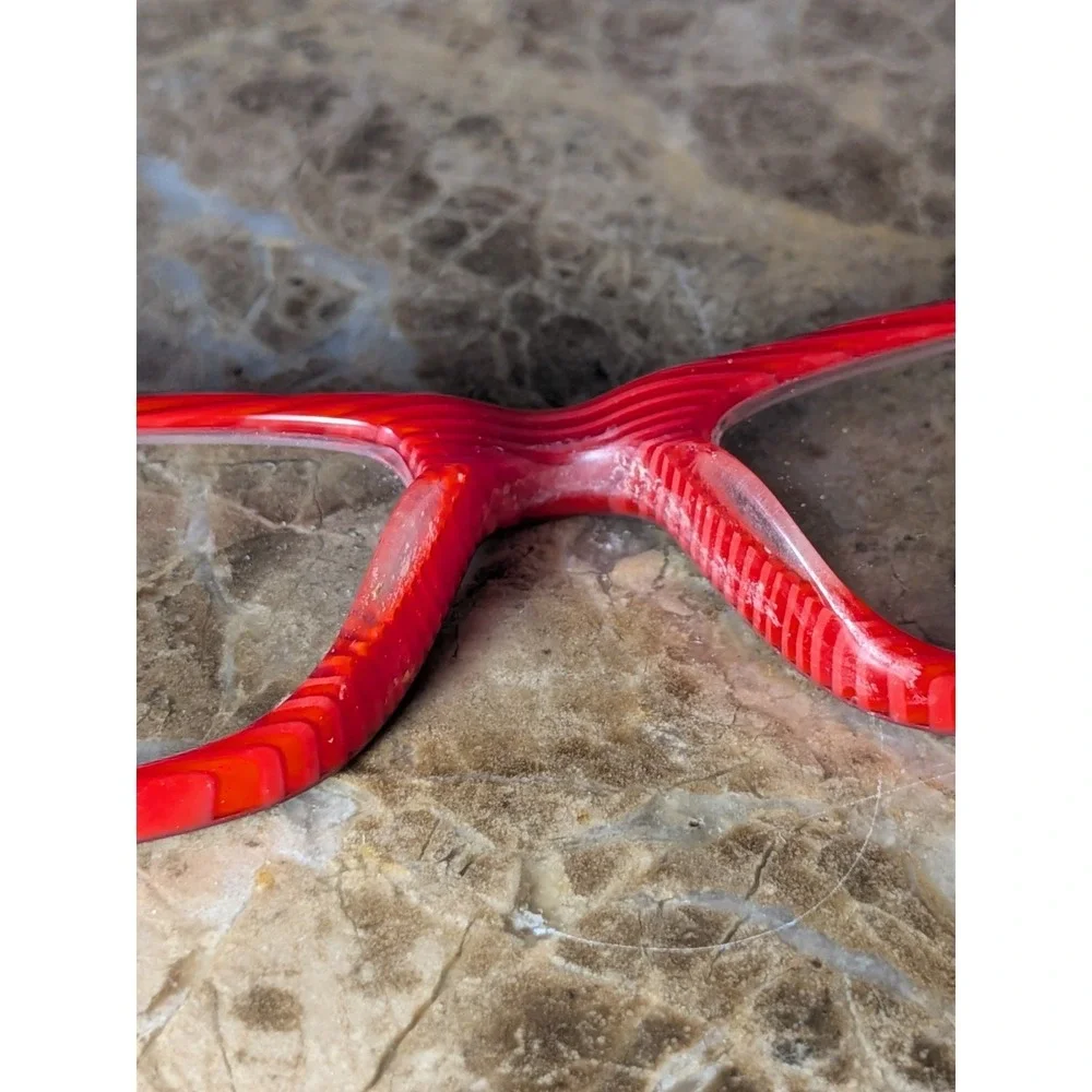 Armani Exchange‎ Eyeglasses Frames Burgundy Red Rectangular AX144 0YGZ 53-16-140